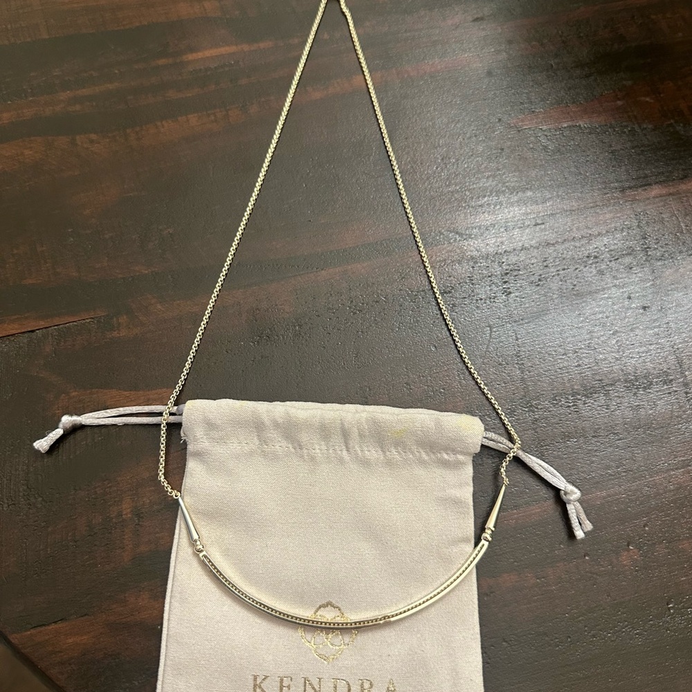 Kendra Scott Scottie Gold Necklace